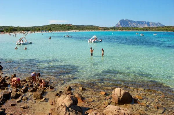 Vista della spiaggia Cala Brandinchi